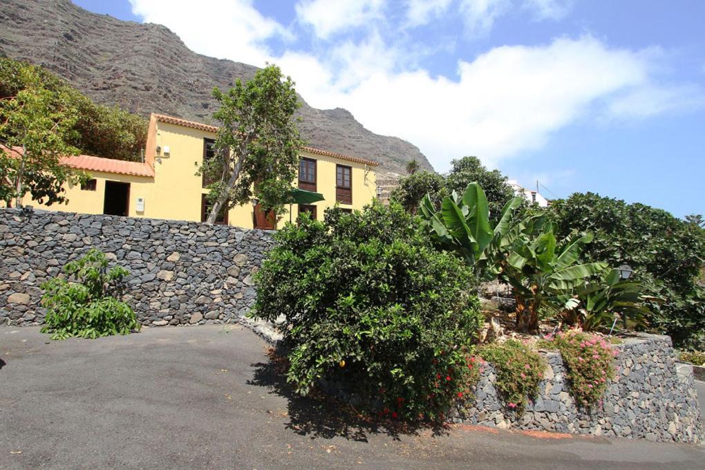 Casa Rural Los Aromos - Wunderschones Landhaus Mit Meerblick Hermigua Exteriör bild