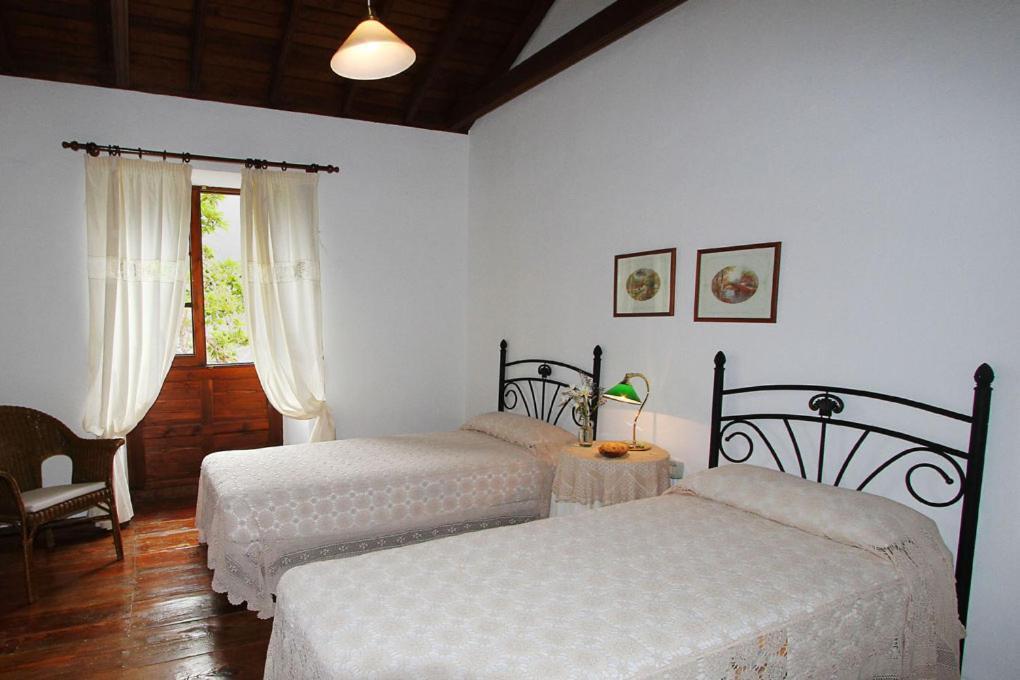 Casa Rural Los Aromos - Wunderschones Landhaus Mit Meerblick Hermigua Exteriör bild