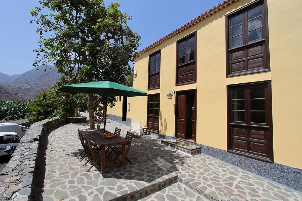 Casa Rural Los Aromos - Wunderschones Landhaus Mit Meerblick Hermigua Exteriör bild